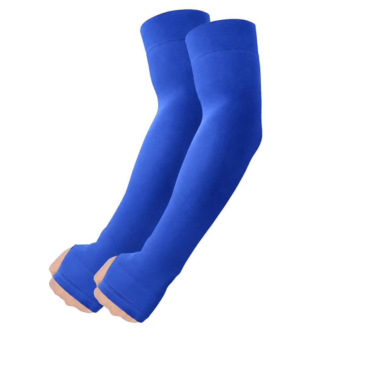 Coolora® Ice Silk Cooling Arm Sleeves with Thumb Hole | UPF 50+ UV Protection