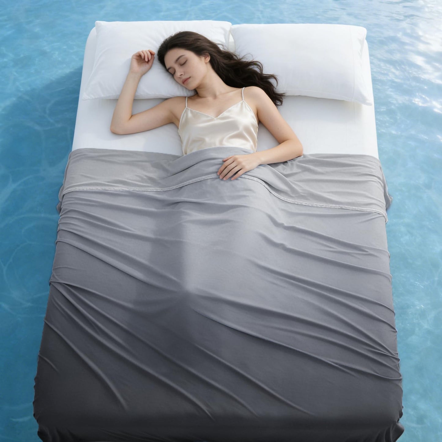 Coolora™ AirLuxe Cooling Blanket ⭐