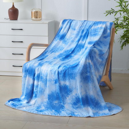 Cooling Blanket for Hot Sleepers Queen Size 90"x90", Summer Ice Cold Blanket Absorbs Heat to Keep Body Cool for Night Sweats, Lightweight Breathable Cold Blankets for Sleeping Bed & Sofa