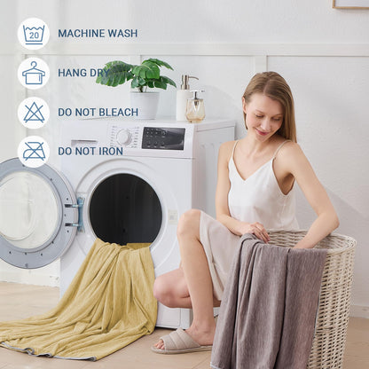 Cooling Blanket for Hot Sleepers Queen Size 90"x90", Summer Ice Cold Blanket Absorbs Heat to Keep Body Cool for Night Sweats, Lightweight Breathable Cold Blankets for Sleeping Bed & Sofa