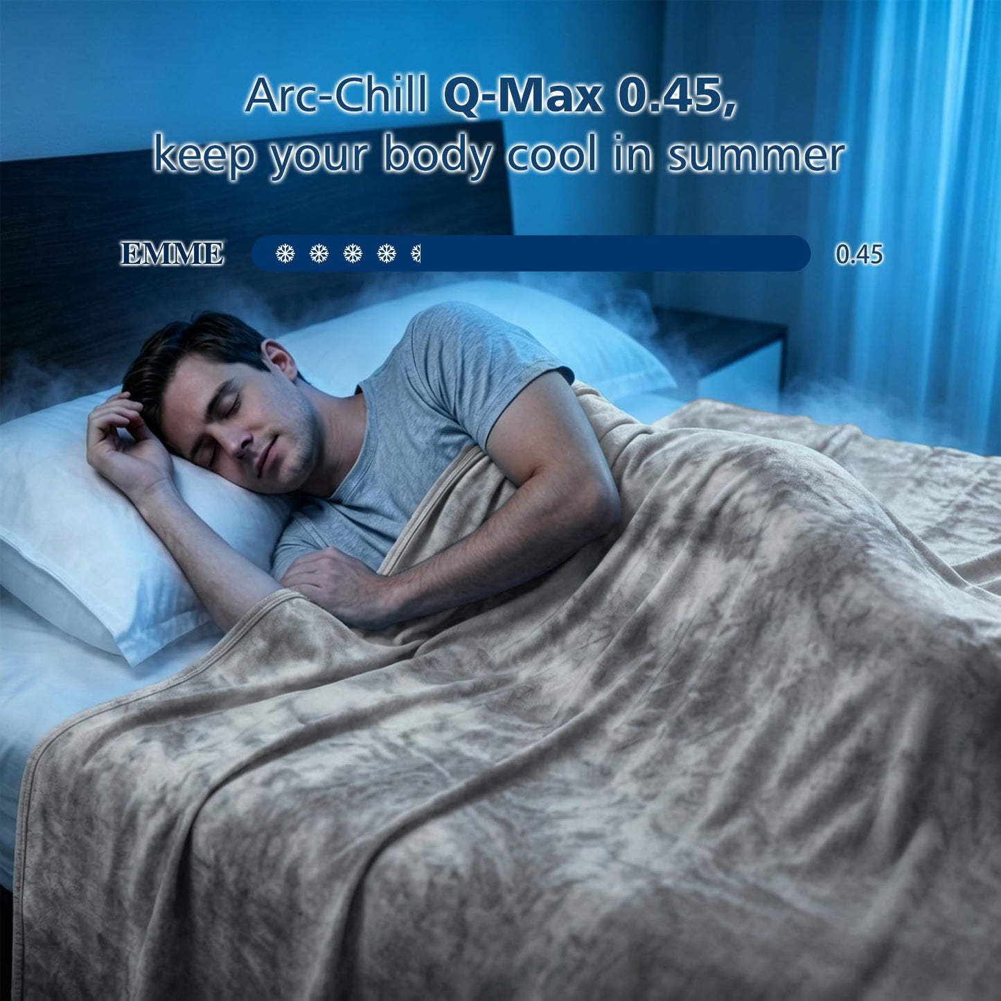 Coolora™ AirLuxe Cooling Blanket ⭐