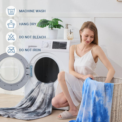 Cooling Blanket for Hot Sleepers Queen Size 90"x90", Summer Ice Cold Blanket Absorbs Heat to Keep Body Cool for Night Sweats, Lightweight Breathable Cold Blankets for Sleeping Bed & Sofa
