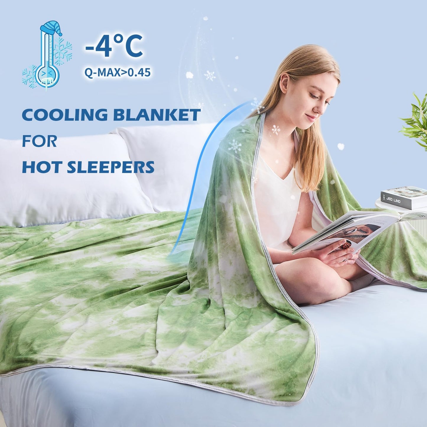 Coolora™ AirLuxe Cooling Blanket ⭐