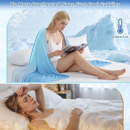 Coolora™ AirLuxe Cooling Blanket ⭐