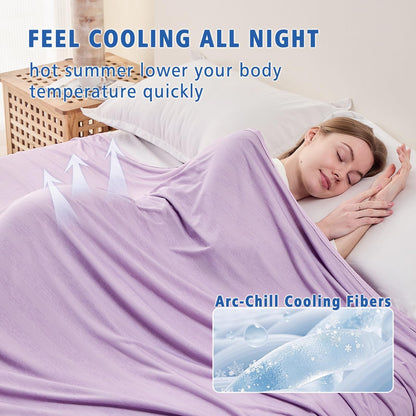 Coolora™ AirLuxe Cooling Blanket ⭐
