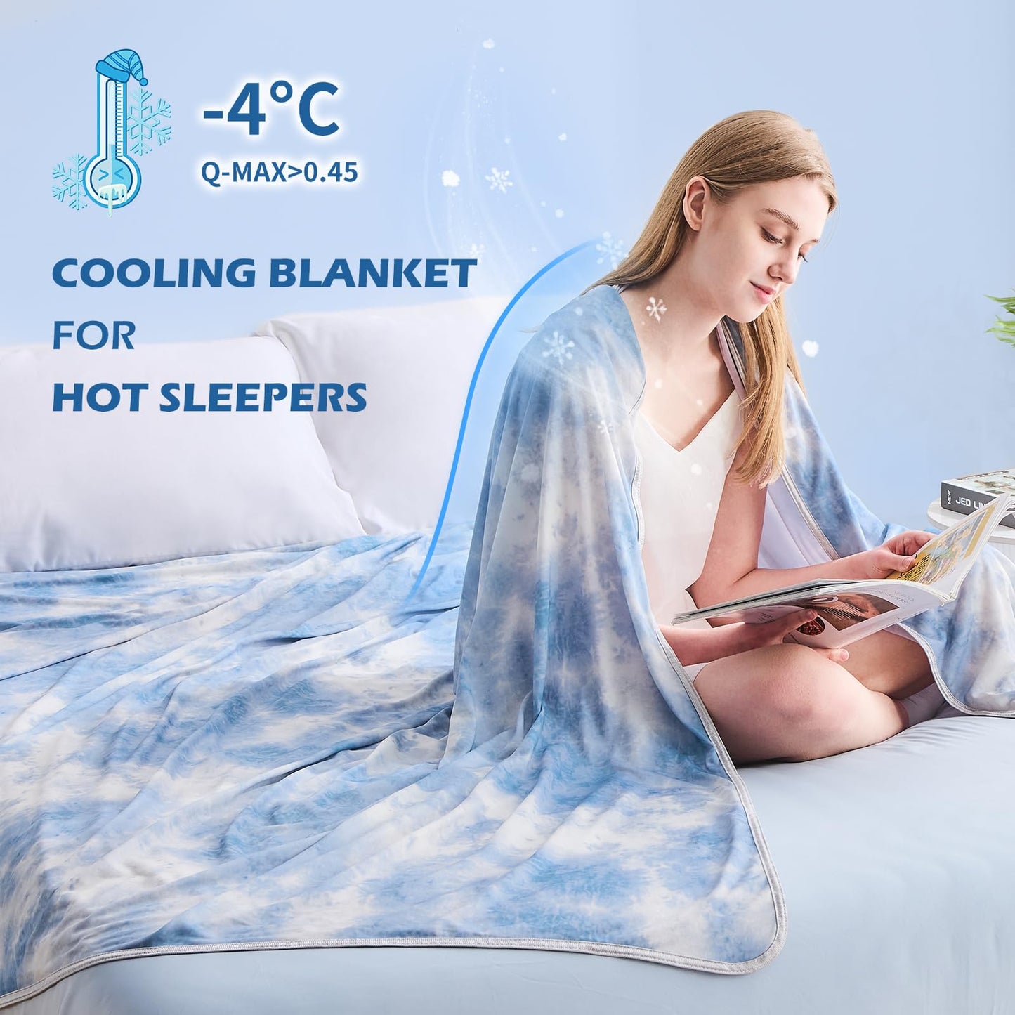 Coolora™ AirLuxe Cooling Blanket ⭐