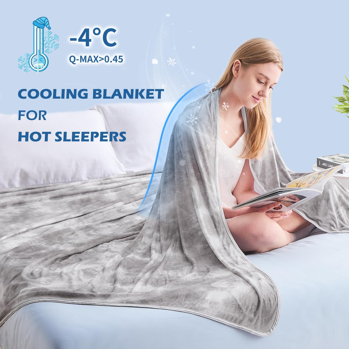 Coolora™ AirLuxe Cooling Blanket ⭐