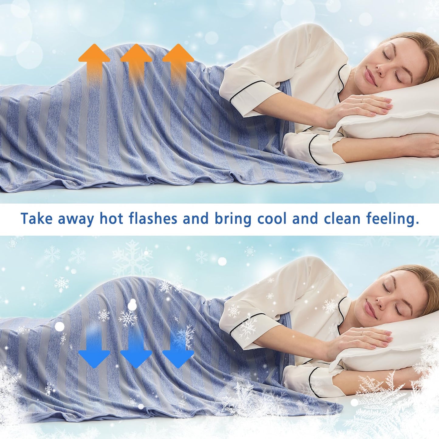Coolora™ AirLuxe Cooling Blanket ⭐