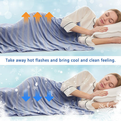 Coolora™ AirLuxe Cooling Blanket ⭐