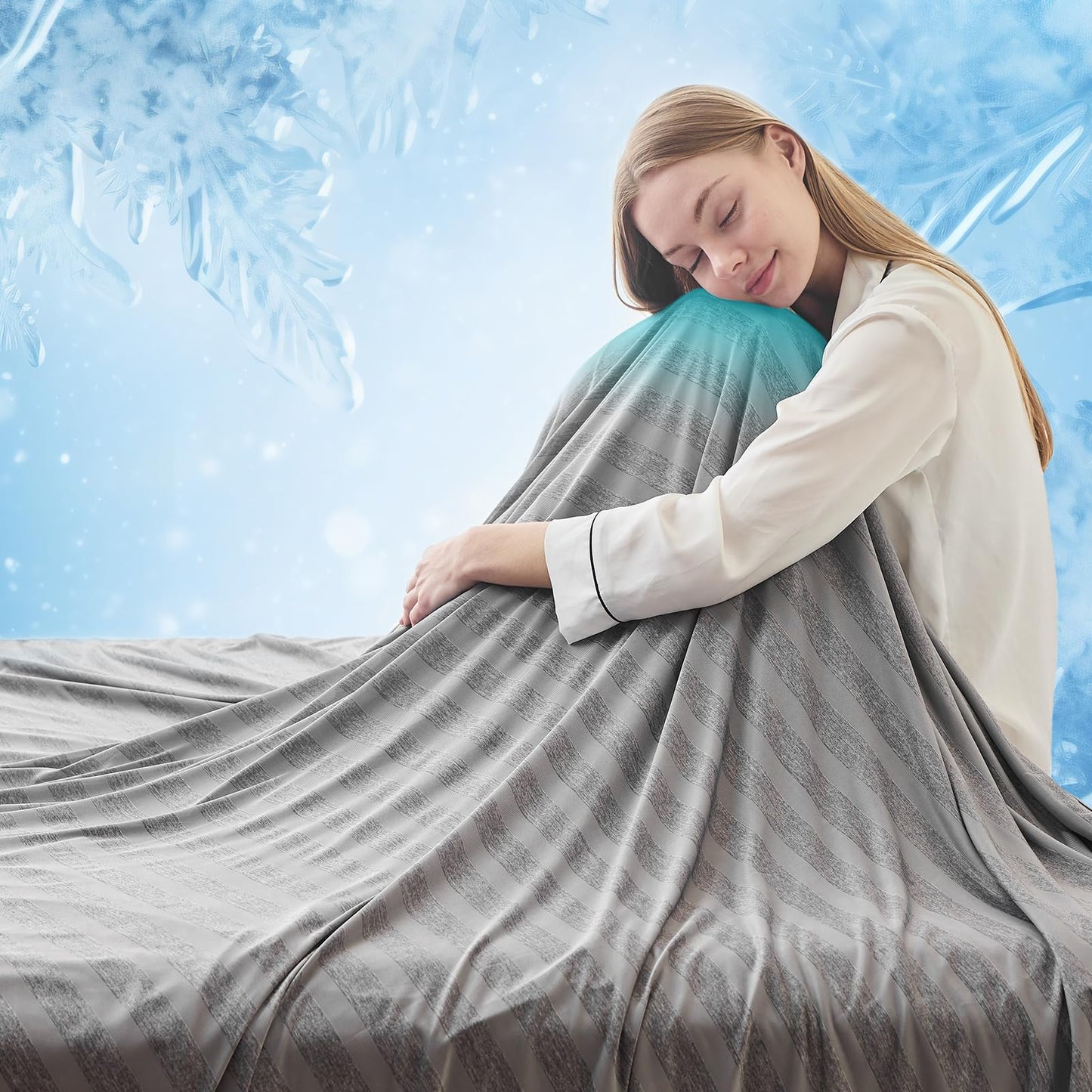 Coolora™ AirLuxe Cooling Blanket ⭐