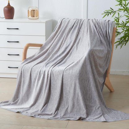 Cooling Blanket for Hot Sleepers Queen Size 90"x90", Summer Ice Cold Blanket Absorbs Heat to Keep Body Cool for Night Sweats, Lightweight Breathable Cold Blankets for Sleeping Bed & Sofa