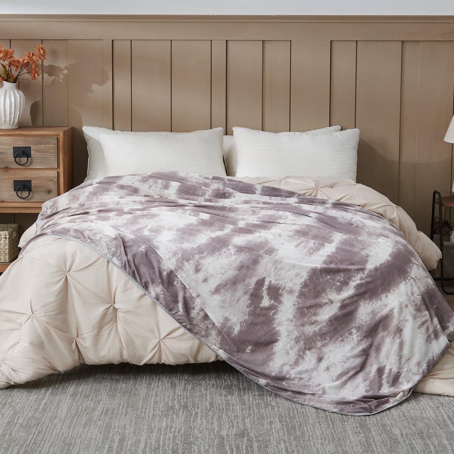 Cooling Blanket for Hot Sleepers Queen Size 90"x90", Summer Ice Cold Blanket Absorbs Heat to Keep Body Cool for Night Sweats, Lightweight Breathable Cold Blankets for Sleeping Bed & Sofa