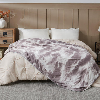 Cooling Blanket for Hot Sleepers Queen Size 90"x90", Summer Ice Cold Blanket Absorbs Heat to Keep Body Cool for Night Sweats, Lightweight Breathable Cold Blankets for Sleeping Bed & Sofa