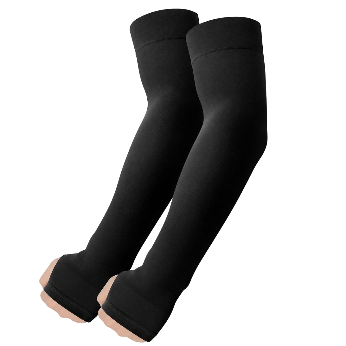 Coolora® Ice Silk Cooling Arm Sleeves with Thumb Hole | UPF 50+ UV Protection